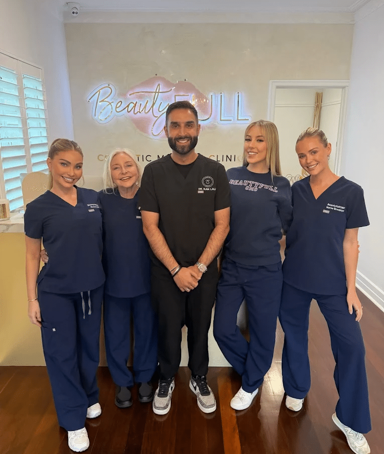 The BeautyFULL CMC clinical team at the Kingscliff clinic.